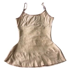 Tummylicious Tummy Control Camisole Shapewear Top Tan Beige Nude Size S